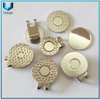Disponible Stock en blanco Golf HatClip en 23 mm, 25 mm, 30 mm con magent, listo para enviar Golf Ballmarker HatClip en níquel para regalos de accesorios de golf