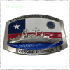 Venta al por mayor USN Jefe METHICER METAL Crafts Hebilla, diseño personalizado Logotipo de souvenir Gift Esmalte 3D Militar Metal Cinturón Hebilla para Accesorios de Moda