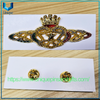 Artesanía de Metal personalizada, alfileres de solapa con logotipo 3D, insignias, uniforme chapado en oro, emblema de embrague de mariposa para seguridad de la Fuerza Aérea de EE. UU.
