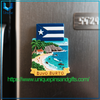Patrones personalizables al por mayor, recuerdos magnéticos, imanes de goma 3D perfectos para nevera, pegatinas de cerámica para refrigerador, recuerdos de viaje de Puerto Rico