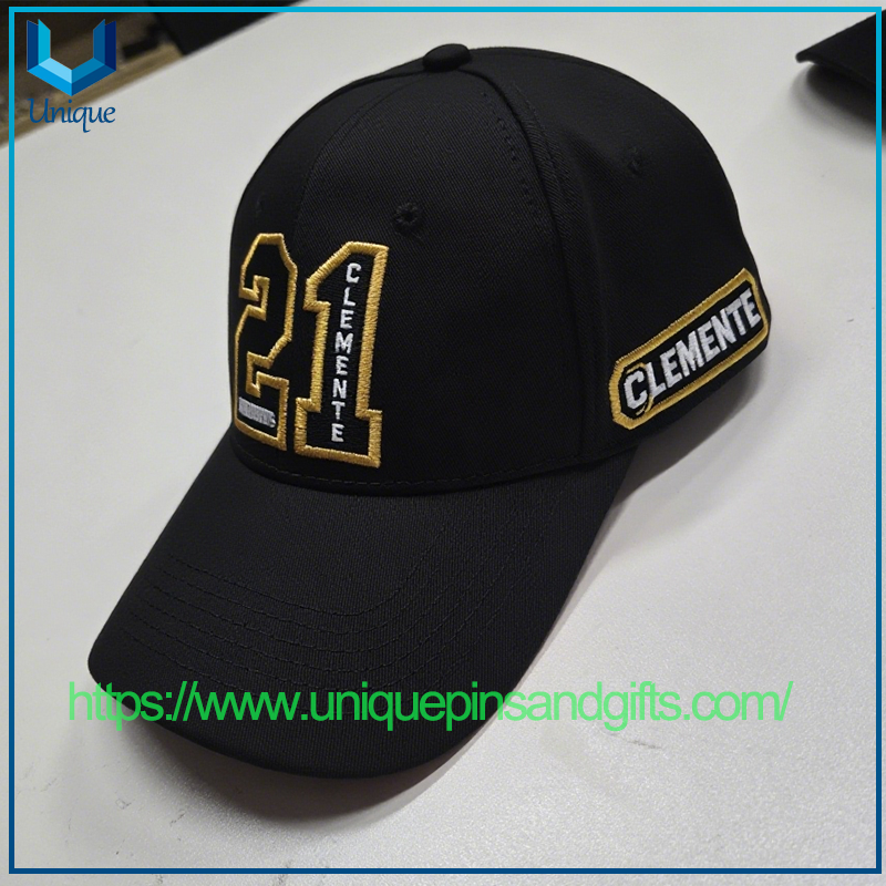Gorras de béisbol con bordado 3D de algodón de alta calidad personalizadas de fábrica Gorras de béisbol con logotipo bordado de Puerto Rico Premium