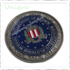 Personalice su propio diseño de moneda de desafío 3D para recuerdo del ejército de la policía militar