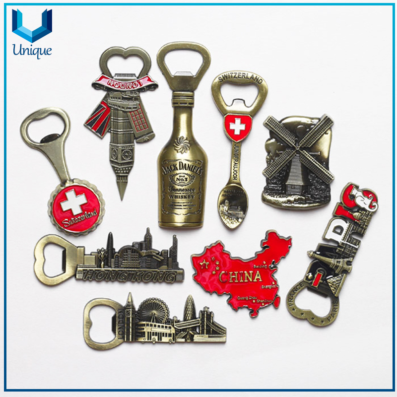 Frigorífico Imán Turismo Recuerdos Refrigerador Magnético Metal Personalizado Frigorífico Imán