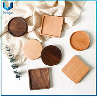 Fábrica al por mayor Fábrica de bambú de bambú de corcho de bambú de bambú de beech taza de té de madera conjunto con logotipo de tamaño personalizado