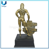 Trofeo de resina de 120 cm, Satue de gimnasio de Corea, Trofeo de premio de fitness corporal de Corea, Fabricante de trofeos de China