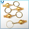 Llavero lindo divertido barato del metal con el logotipo de la impresión y epoxi, llavero del metal del logotipo de la impresión personalizada para los regalos accesorios del festival de la decoración, hebilla dominante 