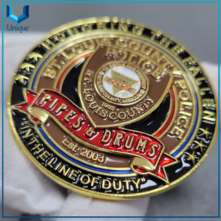 Diseño personalizado Hecho de metal 2.25 '3D Policía Ejército Militar Marina Comando marino Moneda de recuerdo Bombero Policía Desafío Monedas conmemorativas