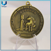 Personalice el fabricante de la medalla, la medalla de placas de bronce antiguo 3D, medalla de unicornio, medalla de premios