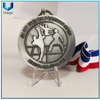 Medalla de metal barata en el diseño de personalizar, Medalla de Premio Taekwondo, Medalla de la competencia francesa, Medalla 2D Judo