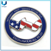 China Wholesale Challenge Coin Factory, hueco hacia fuera la moneda, recorte la moneda, moneda de Dimaond Edge, jefe de la división Moneda de oro