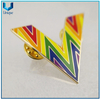Personalice el alfiler de metal, el pin de regalo de Sounvenir, el pin de oro del aniversario, el pasador de la boda del esmalte duro, la insignia del pin del arco iris, la insignia de la escuela, la insignia del evento deportivo, insignia del botón