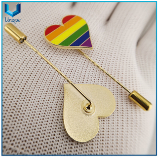Personalizar Pin de regalo de metal, Pin del recuerdo de la boda, Emblema de la fiesta, Decoración de la prenda de joyería de moda, Broche de uniforme
