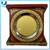 Nuevo Placa de medalla exquisita, placa de madera en blanco, placa dorada, placa plegable de madera 