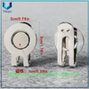 Clip para sombrero de Golf, marca de 25mm, marcador de posición de bola redonda, marca magnética en blanco de Metal, emblema, marca de Golf, señal de Putting Green