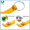 Openador de botellas de cerveza popular con láser / impresión / logotipo de grabado, personalizar logotipo de metal llavero de metal abridor de botellas