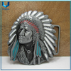Accesorios de moda de estilo indio 3D, hebilla de metal de stock disponibles, personalización de hebilla de diseño de diseño para regalos de promoción
