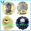 Broche escolar de metal 3D personalizado, Pin para solapa con insignia, insignia de Honor universitario, insignia de enfermería SJC