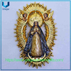 Colgante de Nuestra Señora de Guadalupe de alta calidad con ángeles, regalo religioso