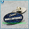 Broche personalizado de Metal escolar de níquel negro con Pin de solapa de todas las estrellas de Tailandia personalizado