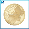 Moneda de espejo de desafío de oro de forma redonda de alta calidad con diseño personalizado al por mayor