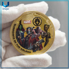 Moneda de desafío de oro de forma redonda de alta calidad con diseño personalizado al por mayor