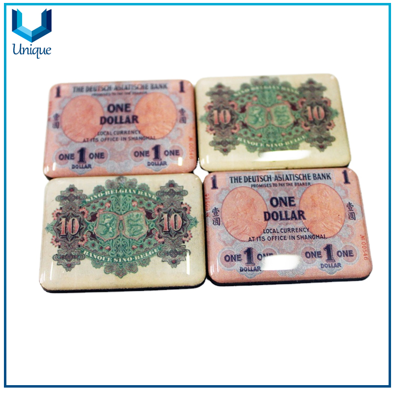 Papel de imán impreso personalizado con forma personalizada del imán del imán del refrigerador