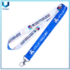 Venta al por mayor OEM en blanco Sublimación poliéster nylon liso barato personalizado personalizado imprimido cordón impreso