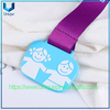 Medallas de plástico de plástico de caucho suave de PVC personalizados Medallas de premios de la competencia de deportes 3D en forma de dibujos animados
