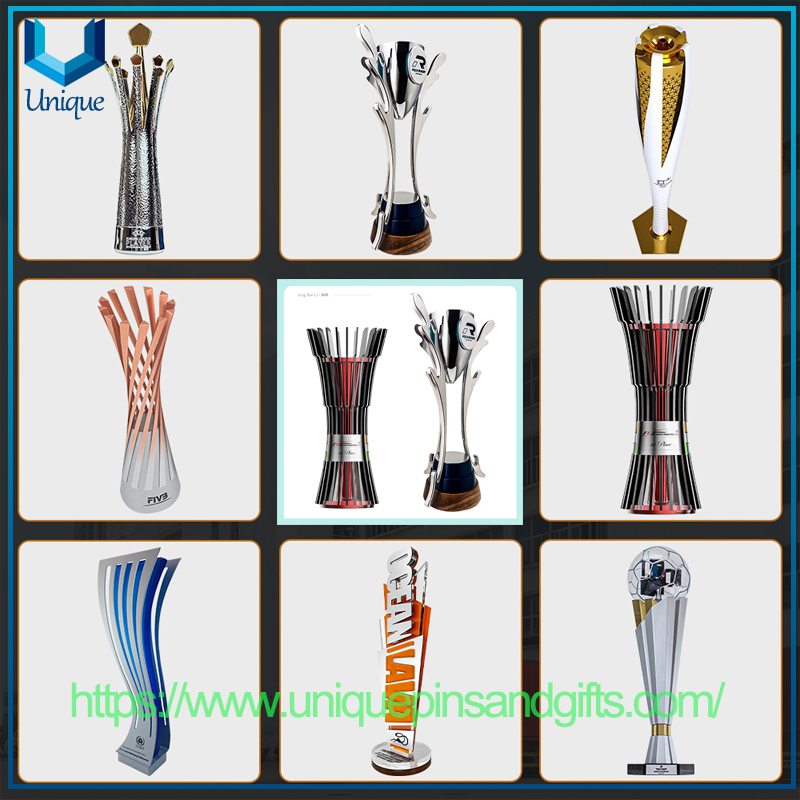 Dise&ntilde;o gratuito Personalice un nuevo molde de metal Trofeo Creative Enterprise Honor Excelente Trofeo de letras (1) 