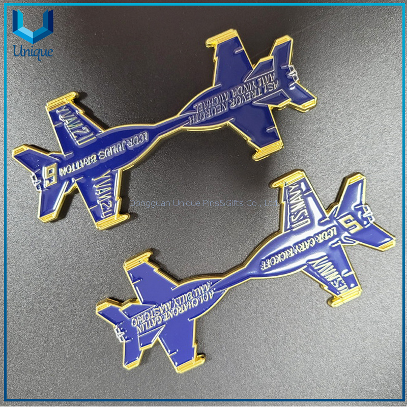 moneda conmemorativa de avión, moneda conmemorativa de metal