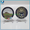 Diseño personalizado de alta calidad, moneda de desafío 3D de doble cara, recuerdo de la marina militar de Chile de 2 pulgadas