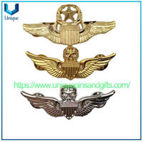 Medalla conmemorativa de la insignia del piloto, insignia del hombro del piloto, insignia de pecho de metal militar de EE. UU., colección para entusiastas del cuerpo de aviación del ejército de la Fuerza Aérea de la Armada de EE. UU.