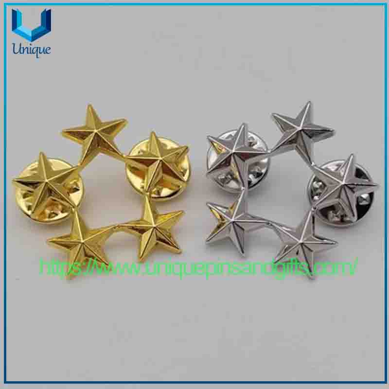 Emblema de insignia de pecho de piloto de aerolínea estadounidense de metal 3D personalizado, colección para entusiastas marítimos