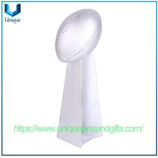 Trofeo de resina de competición deportiva de diseño personalizado, supertrofeo deportivo chapado en oro europeo, sala de estudio, decoración de sala de estar, trofeo de rugby