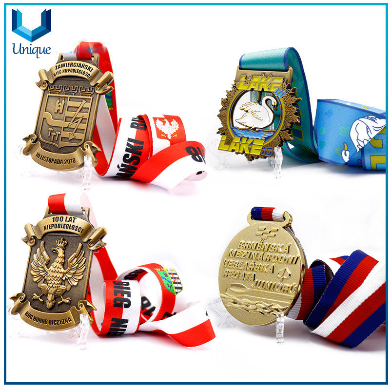 Personalice la fábrica de medallas, la placa de metal 3D, el trofeo de la medalla de honor militar, la medalla de carreras con el logotipo de personalizar deisgn