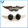 Personalice la insignia de la insignia 3D, la insignia de la policía, el oro, los broches de plata marina, la insignia de sublimación del metal para el regalo personalizado