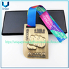 Medalla de metal deportiva en 3D por encargo Medalla militar de bronce dorado y plateado Judo Taekwondo Correr Maratón Fútbol Baloncesto Karate Medallas personalizadas con cinta