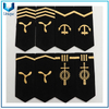 Patch bordado personalizado, parches militares de bordado para ropa, rayas de Epaulette en mochila, emblema de hombro uniforme de la policía para prendas de vestir