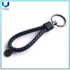 Llavero de punto de piel de PU con logotipo de personalizar, llavero de cuero de recuerdo de moda barato para regalos