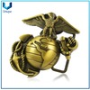 Hebilla del bolso del ejército, Fabricantes de hebilla del cinturón de metal de la pelota de golf, Hebilla de metal, Personalizar 3D Antique Plating Fashion Honor Souvenir Hebilla de metal