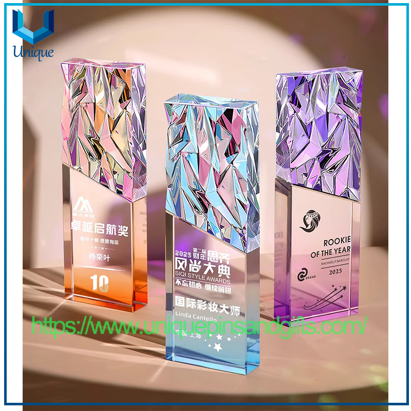 Trofeos de cristal K9 personalizados, trofeo de cristal para empleados destacados, trofeo Elite de ventas, excelente trofeo de diseñador