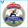 Diseño personalizado de un solo lado 3D +UV+Esmalte Puerto Rico Ven Rose Running Medal