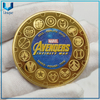 Moneda de desafío de oro de forma redonda de alta calidad con diseño personalizado al por mayor