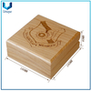 Precio de fábrica Nuevo diseño Regalo de arce personalizado Caja de visualización de monedas de madera