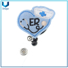Reel de insignia de la identificación de la enfermera retráctil personalizada con el clip de cocodrilo para los accesorios de la enfermera
