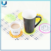 Fruit Design Cup Mat Mesa Mesa Placemat Posavasos de goma de silicona, Custom 2D Soft PVC Caucho Posavero Personalizado Diseño de frutas Copa Mat