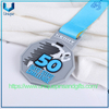 Medallas de plástico de plástico de caucho suave de PVC personalizados Medallas de premios de la competencia de deportes 3D en forma de dibujos animados