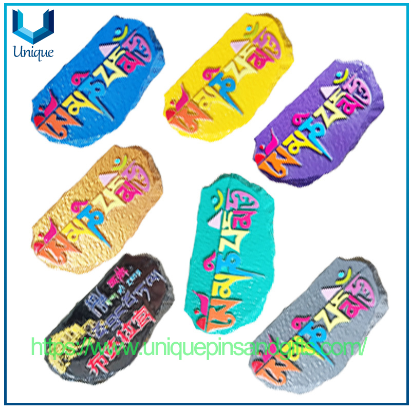 Calcomanías de magnet de nevera de paisaje urbano personalizado, lhasa bendición de bendición de resina calcomanías magnéticas para el turismo étnico tradicional artesanías de recuerdo regalos de recuerdo