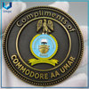 Moneda de abridor de botellas rotativa militar 3D de diseño personalizado, moneda de desafío de medalla de comandante del ejército, moneda deportiva, moneda conmemorativa de metal
