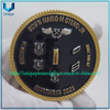 Venta al por mayor, diseño personalizado, medalla de veterano de la Armada de EE. UU., moneda conmemorativa, monedas de honor militar, medallones de monedas personalizados